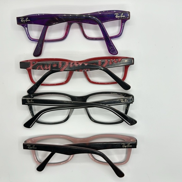 Lot of 4 pairs authentic Ray-Ban kids girls eyeglasses frames - Picture 2 of 11